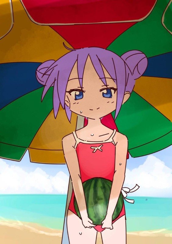 Create meme: kagami hiiragi lucky star, tsukasa hiiragi anime, lucky star lucky star