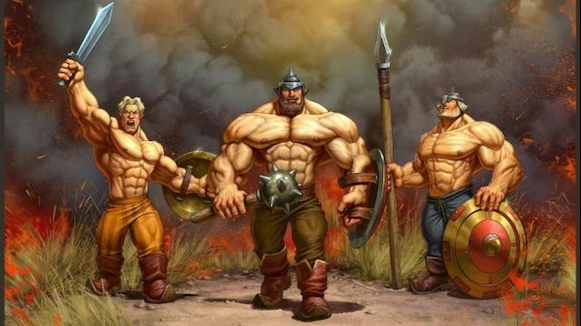 Create meme: Bogatyr Ilya Muromets , three heroes ilya muromets, hero 