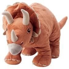 Create meme: plush toy dinosaur, toy dinosaur Triceratops