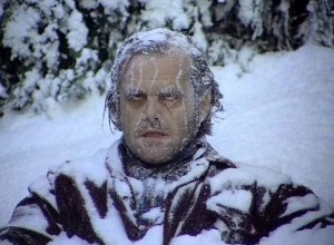 Create meme: Jack Nicholson, memes about the cold, Jack Nicholson frozen