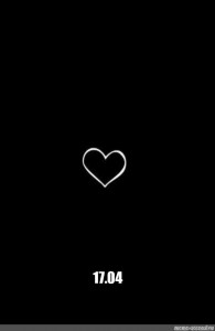 Create meme: black background with the inscription, heart on black background, white heart on black background