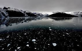 Create meme: winter lake, beautiful scenery, Antarctica