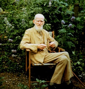 Create meme: Portrait, Bernard Shaw in 90 years, people