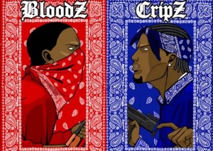 Create meme: gang crips and bloods