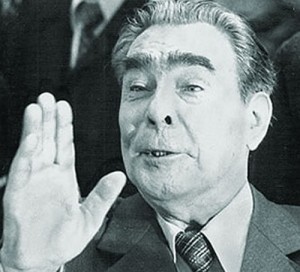 Create meme: Brezhnev