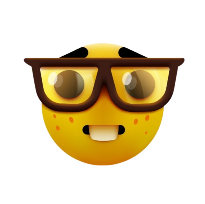 Create meme: smiley face with black glasses, Emoji, emoji smiley face