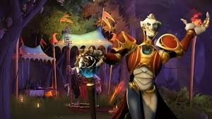 Create meme: The medievil remaster, world of warcraft transmogrification, The puppet master of Dota 2 is a hero