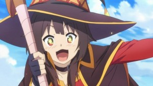 Create meme: anime konosova Megaman screenshots, anime konosova Megumi