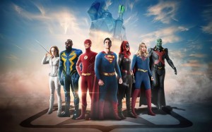 Создать мем: the cw television network, crisis on infinite earths, легенды завтрашнего дня