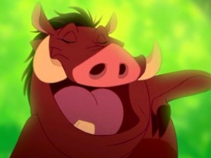 Create meme: hakuna matata, timon and pumbaa, the lion king