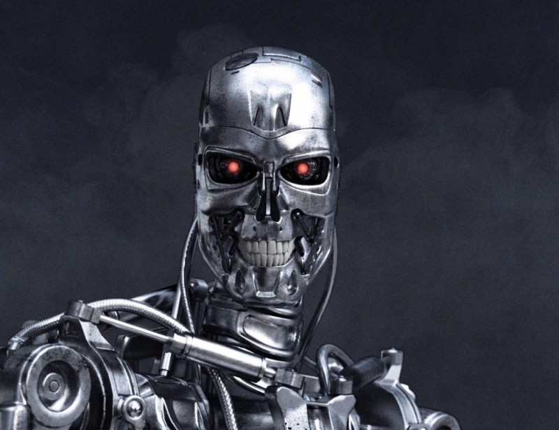 Create meme: terminator art, terminator cyborg, terminator 