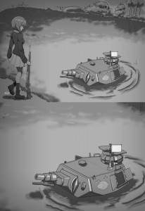 Создать мем: хроники валькирии танки арт, battletech танки, танк