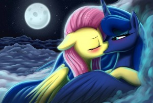Создать мем: my little pony friendship is magic, mlp шиппинг, my little pony princess luna