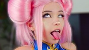 Создать мем: belle delphine ахегао возраст, belle delphine, belle delphine ахегао