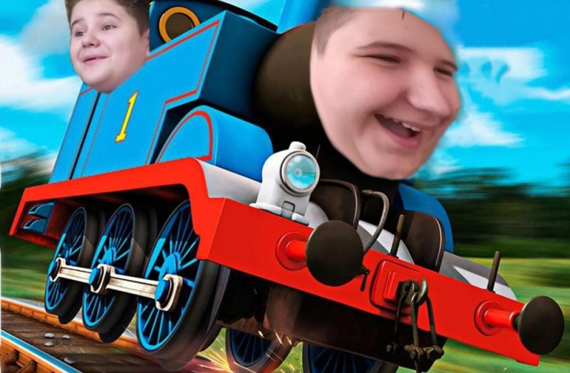 Create meme: thomas thomas the locomotive, locomotive Thomas, Thomas the tank engine