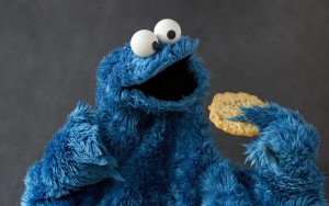 Create meme: cookie monster sesame, sesame street, Korzhik