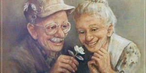 Create meme: old age, grandparents, the elderly