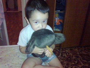 Create meme: the boy despises hugs, Altahir 4 years in 2012