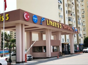 Create meme: hotel, grand park lara turkey, girl 