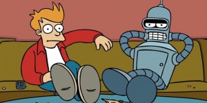 Create meme: futurama robot, futurama