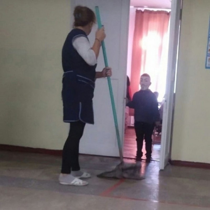 Create meme: cleaning, cleaner , cleaning at school