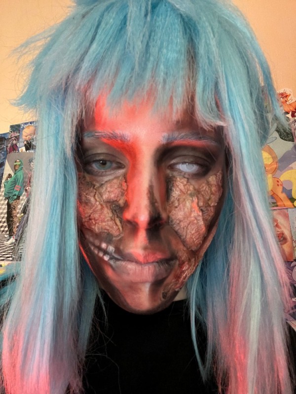 Create meme: makeup , makeup ideas, Halloween makeup