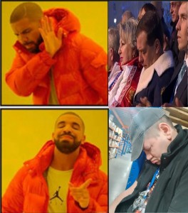 Create meme: screenshot, meme drake, template meme with Drake