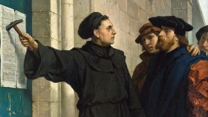 Create meme: Martin Luther reformation, Martin Luther nailing 95 theses, Martin Luther nailing pattern