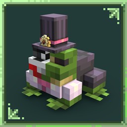 Create meme: The frog minecraft 1 19, Minecraft toad, frog in minecraft