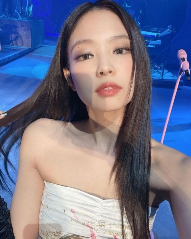 Create meme: Asian makeup, jennie, blackpink jennie