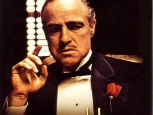 Create meme: don Corleone Smoking a cigar, meme godfather, don Corleone