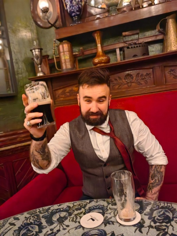 Create meme: hipster bartender, the bartender , male 