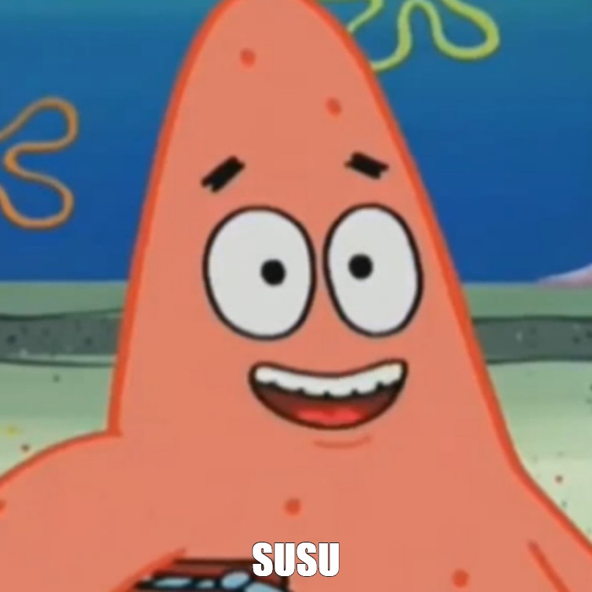 patrick funny face spongebob