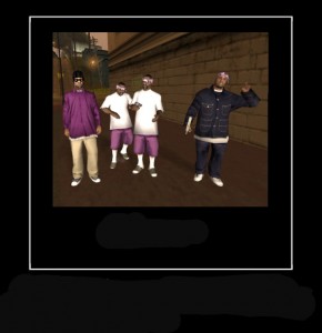 Create meme: the Ballas gta san andreas, GTA sa Ryder Ballas, GTA San Andreas Ballas