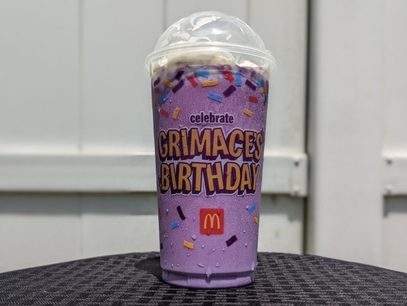 Create meme: mcflury ice cream, McDonald's cocktail, smarties ice cream