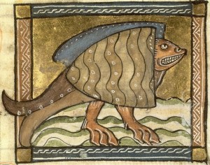 Create meme: bestiary of the middle ages Aspid, medieval images of animals, the medieval bestiary Basilisk