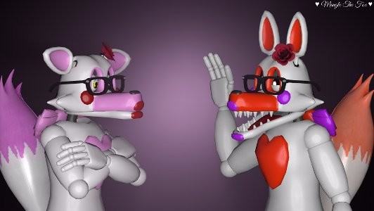 info_outlineFor. #foxy the mangle and tangle lovit. 