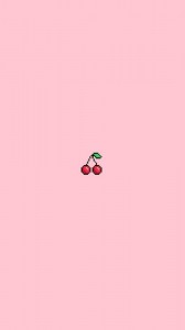 Create meme: pixel background, cherry pixel art, pink background cute
