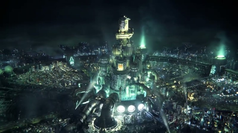 Create meme: final fantasy 7 remake midgar, final fantasy 7 city, final fantasy 7 remake City