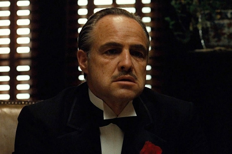 Create meme: The Godfather of Marlon Brand, Marlon Brando Corleone, don Corleone movie