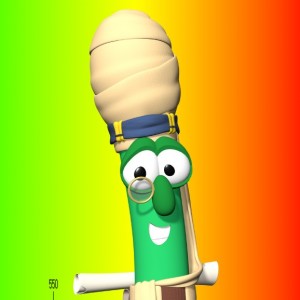 Create meme: veggietales