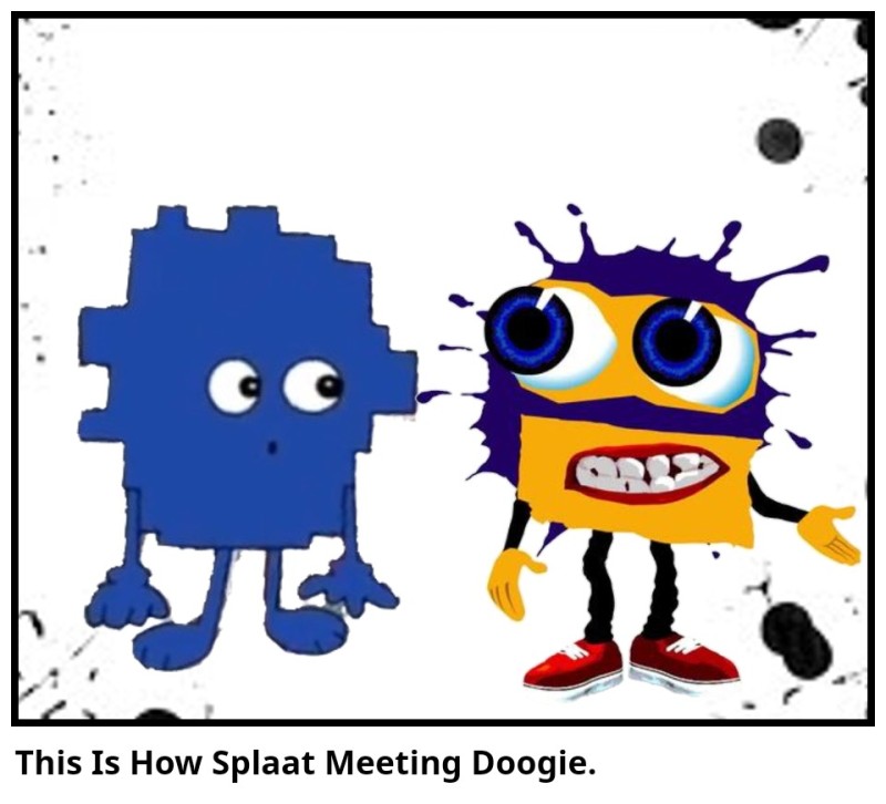 Создать мем: klasky csupo robot splat, klasky csupo splaat, robosplaat