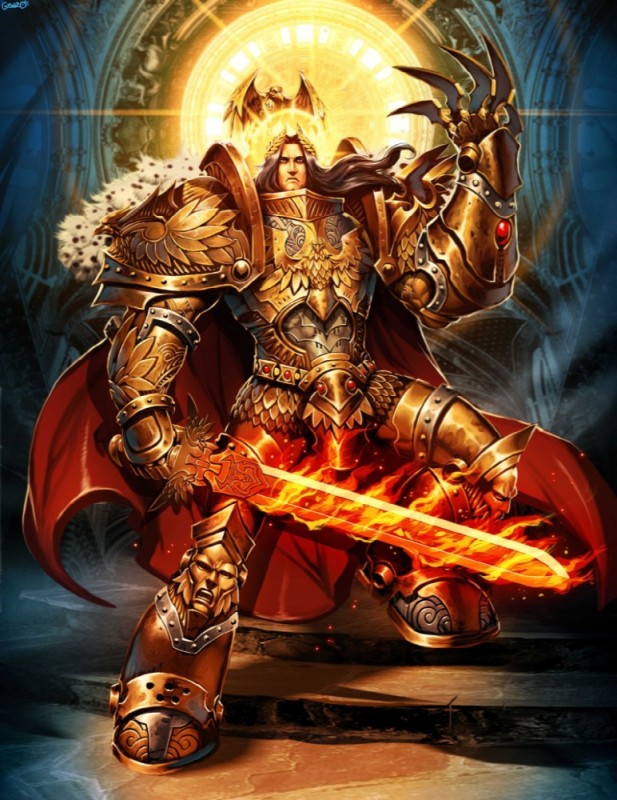 Create meme: the Emperor of warhammer, Emperor warhammer, The god-emperor of dune