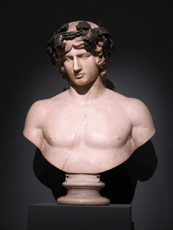 Create meme: bust of antinous, antinous mondragone, information about a person