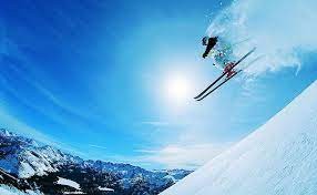 Create meme: ski resort, skiing, freestyle snowboarding