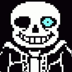 Создать мем: sans megalovania pixel, Undertale, санс