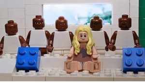 Create meme: LEGO home alone, lego, LEGO the Negro wench