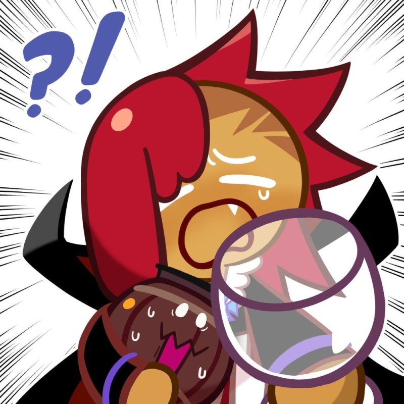 Create meme: vampire cookie ran, cookie run, cookie ran face