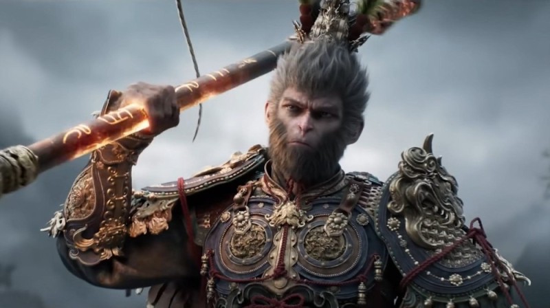 Create meme: wukong, black myth wukong, monkey king sun wukong