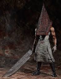 Создать мем: пирамидоголовый игра, silent hill pyramid head figma, silent hill pyramid head